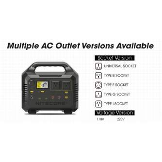 New products - Nitecore NES500 Portable Outdoor Power Station - quick order from manufacturer