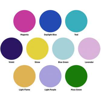 Barndoors Snoots & Grids - Westcott Optical Spot by Lindsay Adler Gel Pack 1: Creative Color (10-pack) - quick order from manufacturer