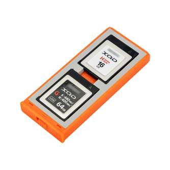 Futlāri atmiņas kartēm - JJC MCK-XQD4GO Memory Card Case - быстрый заказ от производителя