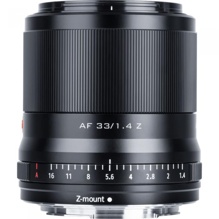 Mirrorless Lenses - Viltrox Z-33 F1.4 AF Nikon Z-Mount APS-C - quick order from manufacturer