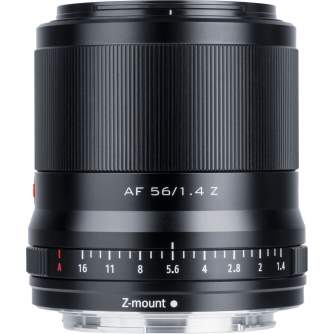 Mirrorless Lenses - Viltrox Z-56 F1.4 AF Nikon Z-mount APS-C - quick order from manufacturer