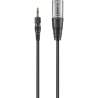 Кабели - Godox XLR to 3.5mm Audio Cable (w/ aux lock) - купить сегодня в магазине и с доставкойКабели - Godox XLR to 3.5mm Audio Cable (w/ aux lock) - купить сегодня в магазине и с доставкой