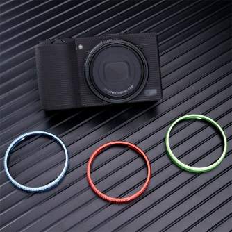 New products - JJC RN-GR3X BLACK Lens Decoration Ring for Ricoh GRIIIx - quick order from manufacturer