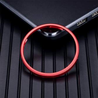 New products - JJC RN-GR3X RED Lens Decoration Ring for Ricoh GRIIIx - quick order from manufacturer