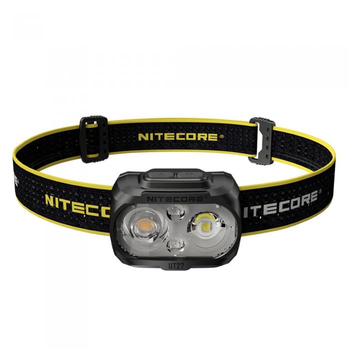 Photography Gift - Nitecore UT27 Headlamp Flashlight, 520lm, 1300mAh, USB-C, IP66 - quick order from manufacturer