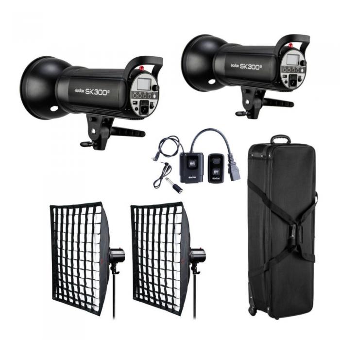 Studio flash kits - Godox SK300ll Travel kit - quick order from manufacturer