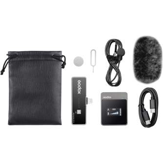 Wireless Lavalier Microphones - Godox MoveLink LT1 Lightning - quick order from manufacturer