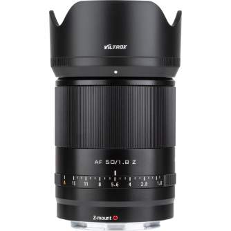 Objektīvi bezspoguļa kamerām - Viltrox Z-50 F1.8 AF Nikon Z-Mount - ātri pasūtīt no ražotāja