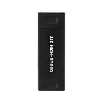 New products - JJC CR-UTC4AC USB 3.1 Card Reader Black - quick order from manufacturer