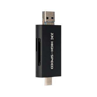 Sortimenta jaunumi - JJC CR-UTC4AC USB 3.1 Card Reader Black - ātri pasūtīt no ražotāja