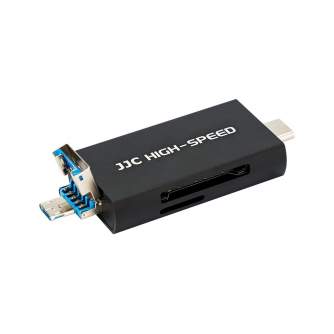 Sortimenta jaunumi - JJC CR-UTC4AC USB 3.1 Card Reader Black - ātri pasūtīt no ražotāja