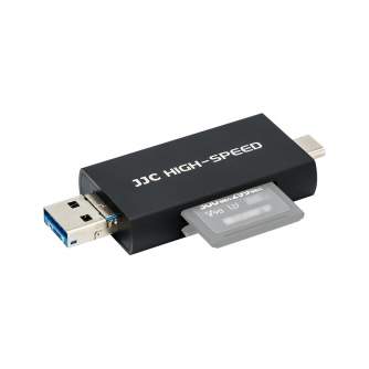 Новые товары - JJC CR-UTC4AC USB 3.1 Card Reader Black - быстрый заказ от производителя