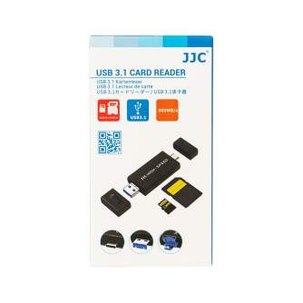 Sortimenta jaunumi - JJC CR-UTC4AC USB 3.1 Card Reader Black - ātri pasūtīt no ražotāja