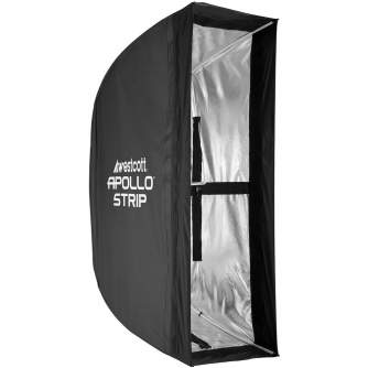 Acessories for flashes - Westcott Apollo Strip Softbox with Grid (12" x 36") - quick order from manufacturer