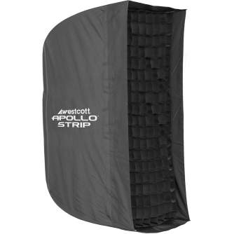 Acessories for flashes - Westcott Apollo Strip Softbox with Grid (12" x 36") - quick order from manufacturer