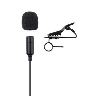 Piespraužamie mikrofoni (Lavalier) - JJC KM-02 Lavalier Microphone - ātri pasūtīt no ražotāja