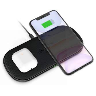 Sortimenta jaunumi - Choetech 10W 5-Coil Dual Fast Wireless Charger T535-S - ātri pasūtīt no ražotāja