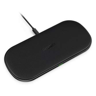 Sortimenta jaunumi - Choetech 10W 5-Coil Dual Fast Wireless Charger T535-S - ātri pasūtīt no ražotāja