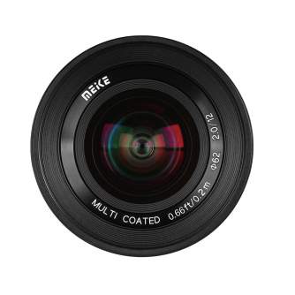 Mirrorless Lenses - Meike MK-12mm F2.0 Fuji X-mount - quick order from manufacturer