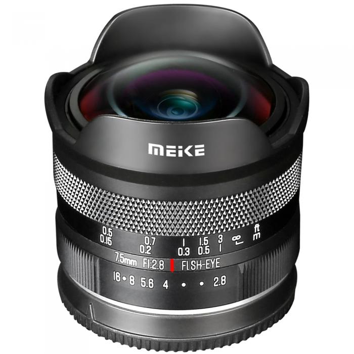 MIRRORLESS Objektīvi - Meike MK-7.5mm F2.8 Micro Four Thirds mount - ātri pasūtīt no ražotāja