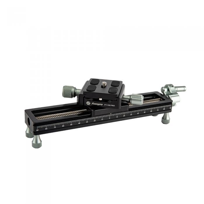 New products - Fotopro FT-100 Pro Macro Focusing Rail - quick order from manufacturer