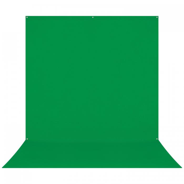 Foto foni - Westcott X-Drop Pro Wrinkle-Resistant Backdrop - Chroma-Key Green Screen Sweep (8 x 13) - купить сегодня в магазине 