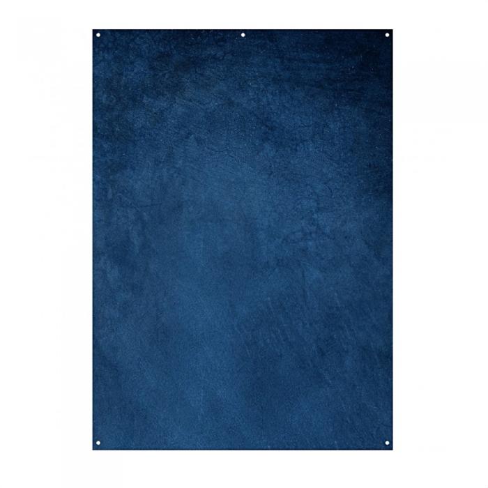 Backgrounds - Westcott X-Drop Fabric Backdrop - Blue Concrete (5 x 7) - quick order from manufacturer