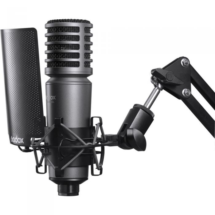 Podkāstu mikrofoni - Godox Large-Diaphragm Cardioid Condenser Microphone XMic100GL - ātri pasūtīt no ražotāja