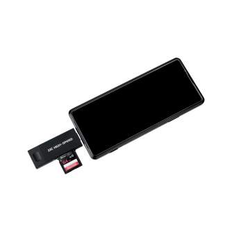 Sortimenta jaunumi - JJC CR-UTC5AC Memory Card Reader zwart - ātri pasūtīt no ražotāja