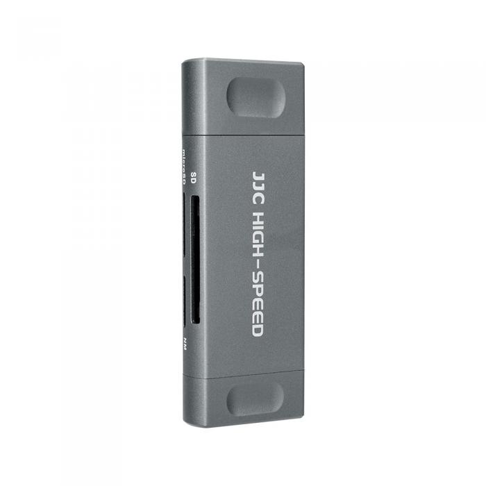 Новые товары - JJC CR-UTC5AC Memory Card Reader Gray - быстрый заказ от производителя