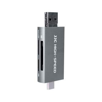 Новые товары - JJC CR-UTC5AC Memory Card Reader Gray - быстрый заказ от производителя