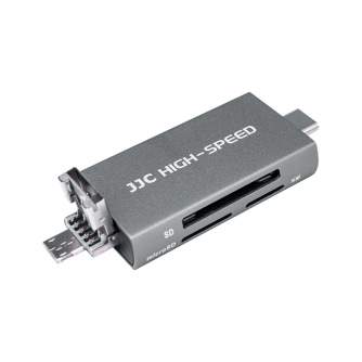 Новые товары - JJC CR-UTC5AC Memory Card Reader Gray - быстрый заказ от производителя