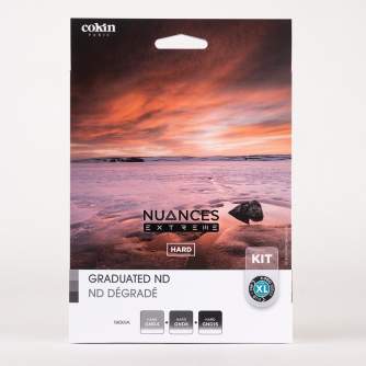 Square and Rectangular Filters - Cokin NUANCES Extreme Hard Graduated GND4H, GND8H, GND16H Kit - quick order from manufacturer