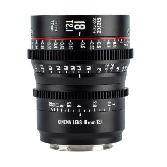 CINEMA видео объективы - Meike 18mm T2.1 S35 Prime (PL) MK-18T2.1 S35 PL - быстрый заказ от производителя