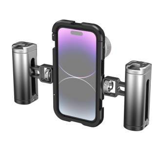 New products - SmallRig 4076 Mobile Video Cage Kit (Dual Handheld) for iPhone 14 Pro - quick order from manufacturer