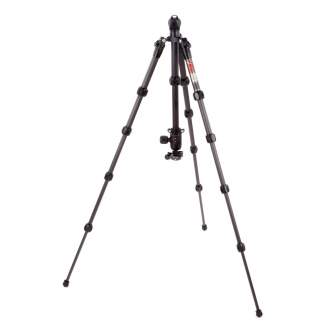 Foto statīvi - 3 Legged Thing Legends Ray Tripod with AirHed VU Black Darkness - ātri pasūtīt no ražotāja