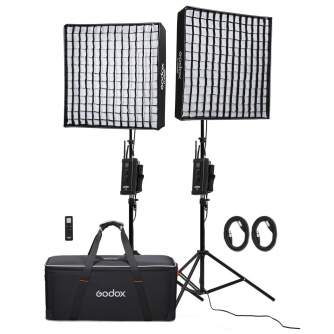 LED gaismas paneļi - Godox Flexible LED Light FL150S Two-light Kit - ātri pasūtīt no ražotāja