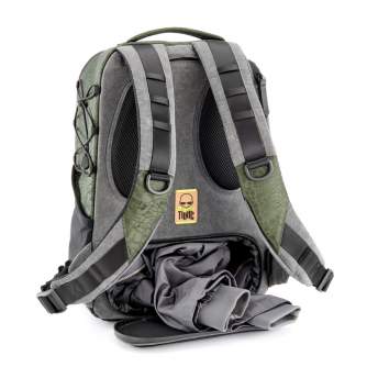 Backpacks - Toxic Valkyrie Camera Backpack M Water Resistant "Frog" Pocket Emerald - buy today in store and with delivery