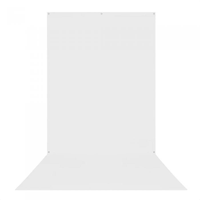 Backgrounds - Westcott X-Drop Wrinkle-Resistant Backdrop - High-Key White Sweep (5 x 12) - quick order from manufacturer