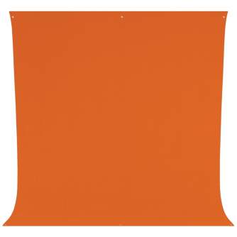 Backgrounds - Westcott Wrinkle-Resistant Backdrop - Tiger Orange (2,7 X 3m) - quick order from manufacturer