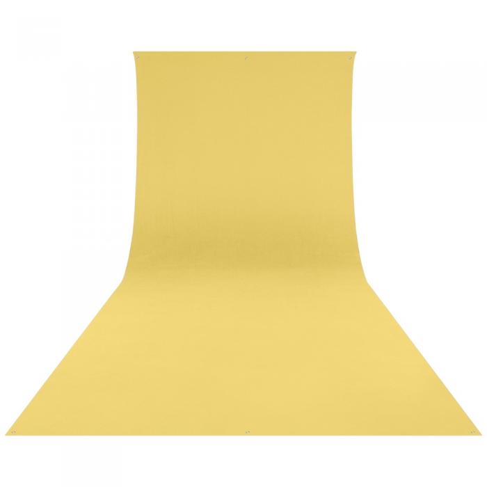 Backgrounds - Westcott Wrinkle-Resistant Backdrop - Canary Yellow (2,7 x 6,1m) - quick order from manufacturer