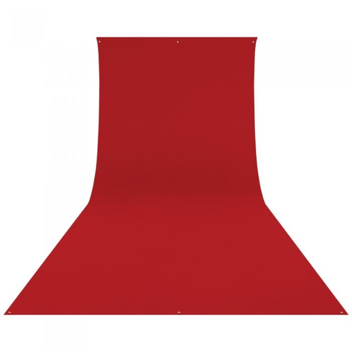 Backgrounds - Westcott Wrinkle-Resistant Backdrop - Scarlet Red (2,7 x 6,1m) - quick order from manufacturer