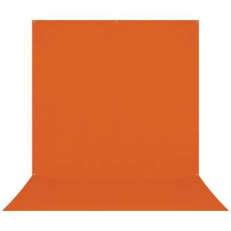 Westcott X-Drop Pro Wrinkle-Resistant Backdrop - Tiger Orange Sweep (2.4 x 4 m)