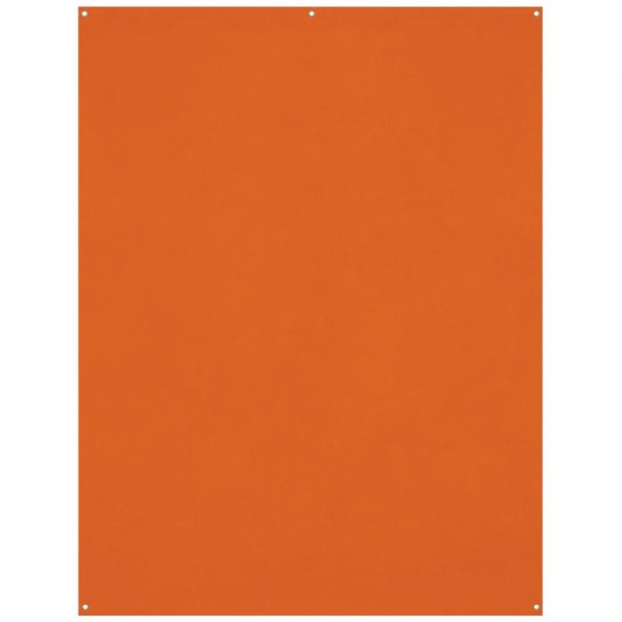 Backgrounds - Westcott X-Drop Wrinkle-Resistant Backdrop - Tiger Orange (1.5 x 2.1 m) - quick order from manufacturer