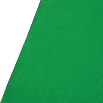 Fonu komplekti ar turētāju - Westcott X-Drop Wrinkle-Resistant Backdrop Kit - Green Screen Sweep (5 x 12) - быстрый заказ от про