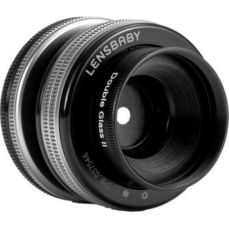 Special Effects Lenses - LENSBABY COMPOSER PRO II W/DOUBLE GLASS II OPTIC FOR NIKON F LBCP2DGIIN - quick order from manufacturer