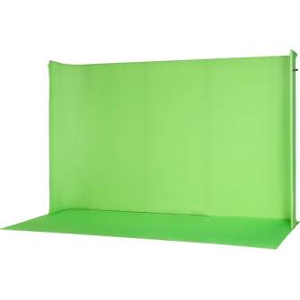 Background Set with Holder - NANLITE LG-3522U U-FRAME GREEN SCREEN KIT LG-3522U - quick order from manufacturer