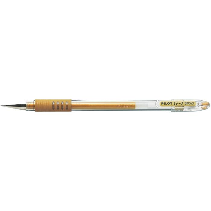 Vairs neražo - Pilot G1 Gel Ink Pen 1.0mm Gold - 111160