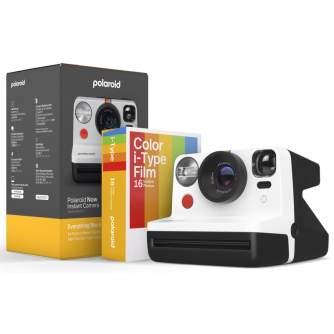 Instant Cameras - POLAROID NOW GEN 2 E-BOX BLACK & WHITE 6247 - quick order from manufacturer