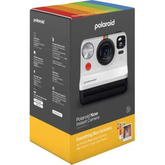 Instant Cameras - POLAROID NOW GEN 2 E-BOX BLACK & WHITE 6247 - quick order from manufacturer